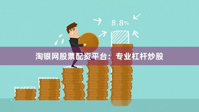 淘银网股票配资平台:专业杠杆炒股